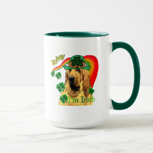 Bloodhound st Patricks Mugg