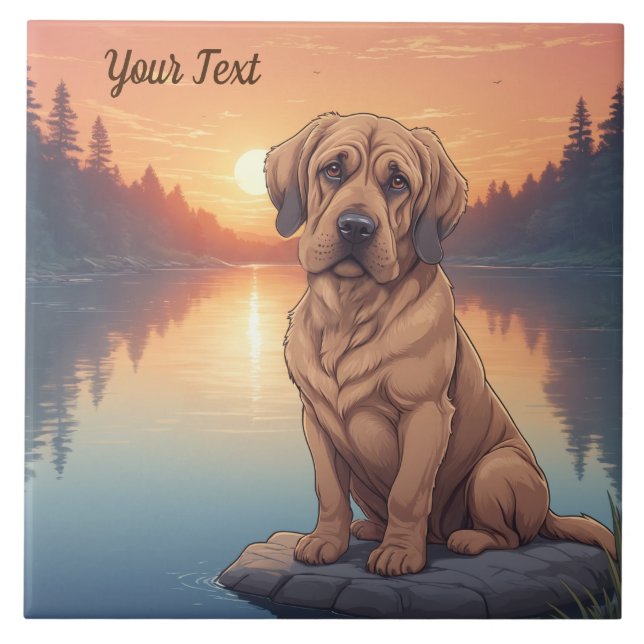 Bloodhound vid Sjö Kakelplatta (Framsidan)