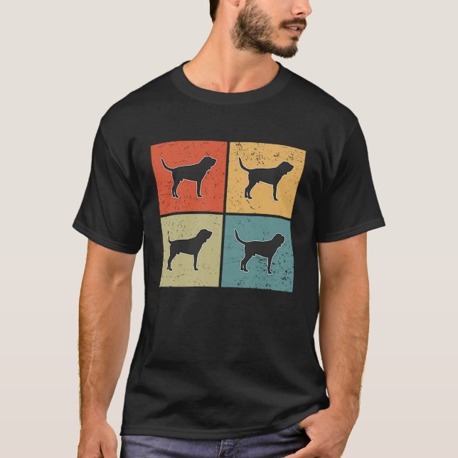 Bloodhound Vintage 3 T Shirt (Framsida)