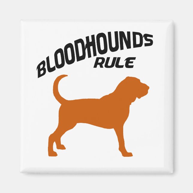 Bloodhounds-regel Magnet (Framsidan)
