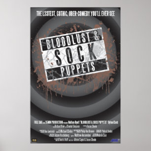 Bloodlust och sockadockor poster