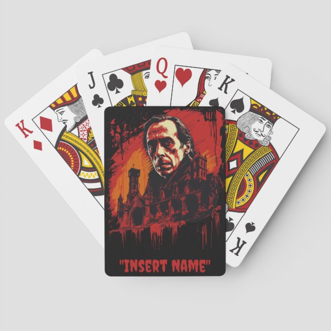 Bloodmoon Castle Casinokort (Baksidan)