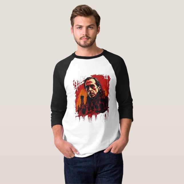 Bloodmoon Castle T Shirt (Hel framsida)