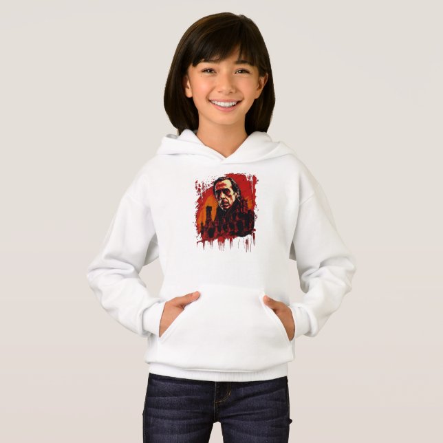 Bloodmoon Castle T Shirt (Hel framsida)