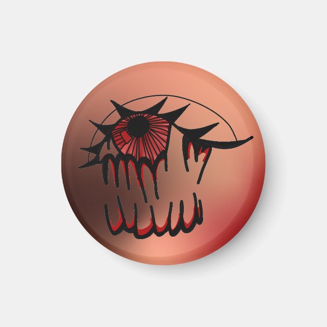 Bloodshot Vision Magnet (Framsidan)