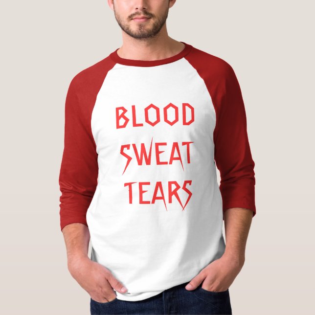 BLOODSWEATTEARS - Skräddarsy Tee (Framsida)