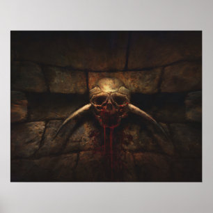 Bloodthirst - dungeonfasatryck poster
