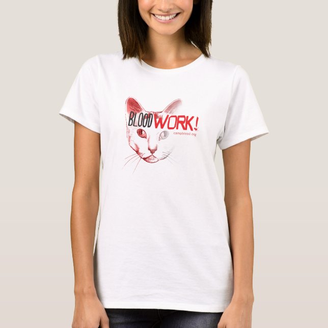 BloodWork! Weezie för säsong 5 utslagsplats T-shirt (Framsida)
