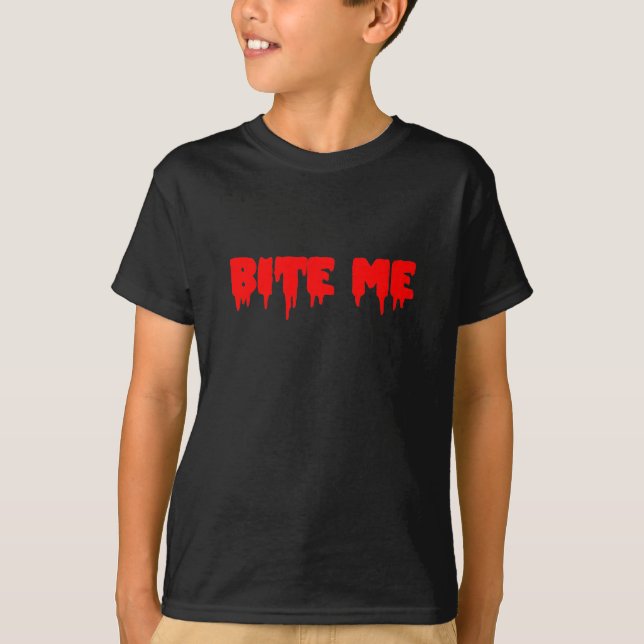 Bloody Bita Me Tee Shirt (Framsida)