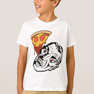 Bloody Bra Pizza - Spooky Halloween Vampire Dracu T Shirt