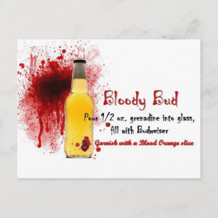 Bloody Bud Drink Recipe Vykort