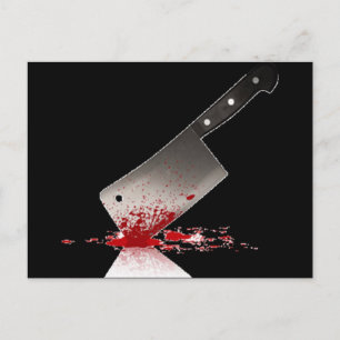 Bloody Cleaver Vykort