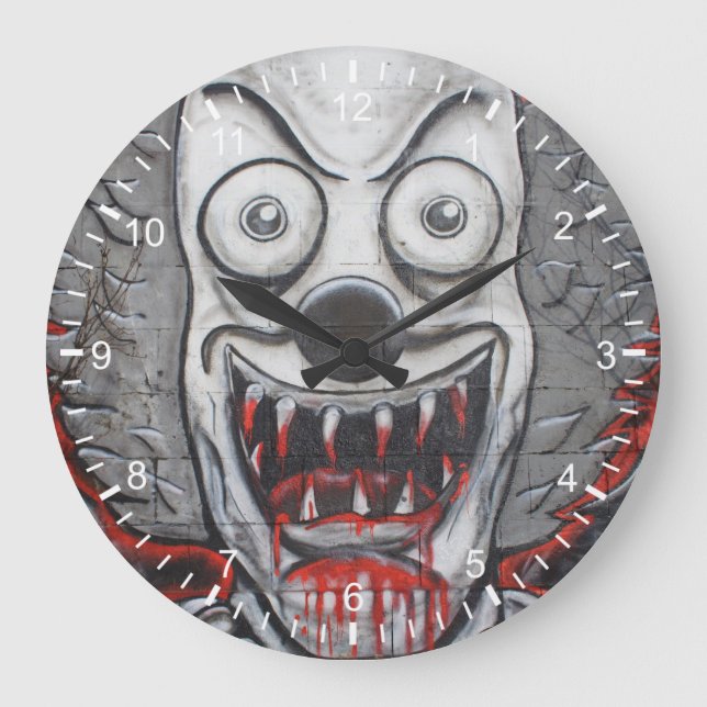 Bloody Clown Stor Klocka (Framsida)