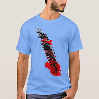 Bloody däck spår 1 t shirt