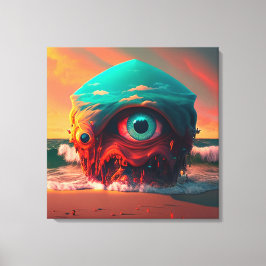 Bloody Eyes Canvastryck