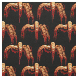 Bloody Halloween Fabric Halloween Fabrics Anpassni Tyg