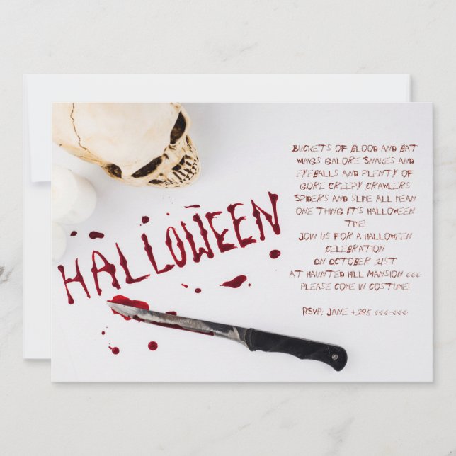 Bloody Halloween fest (Framsida)