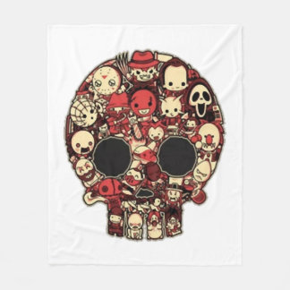 Bloody halloween fleecefilt