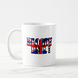 Bloody helvetet kaffemugg