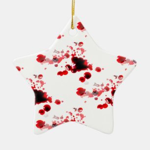 Bloody Julgransprydnad Keramik