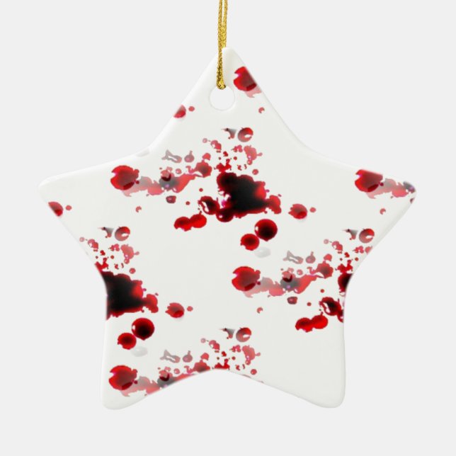 Bloody Julgransprydnad Keramik (Framsidan)