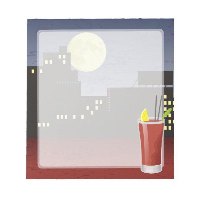 Bloody Mary Anteckningsblock (Framsida)