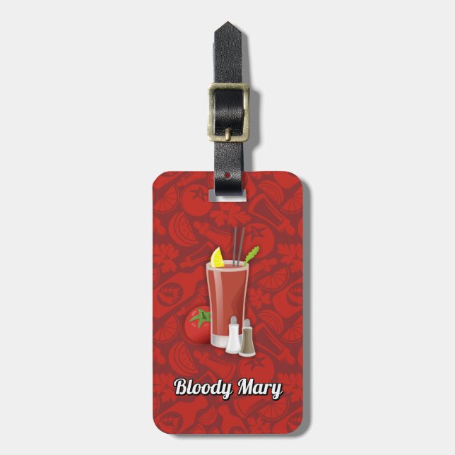 Bloody Mary Bagagebricka (Vertikal Framsida)