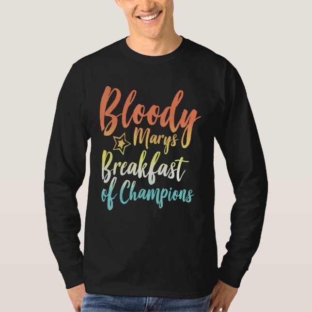 Bloody Mary Breakfast från Champions Brunch Bloody T Shirt (Framsida)