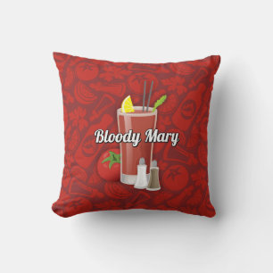Bloody Mary Cocktail Kudde