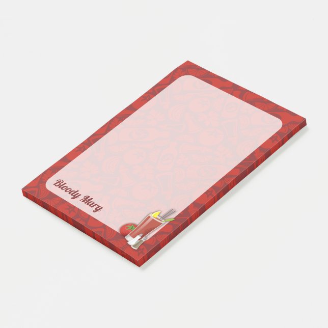 Bloody Mary Cocktail Post-it Block (Vinklad)