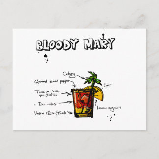 Bloody Mary Cocktail Recipe Vykort