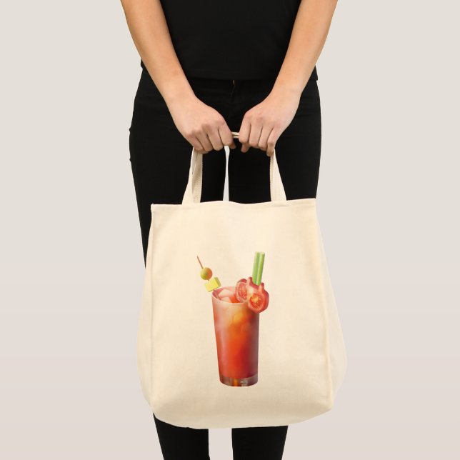Bloody Mary Cocktail Tygkasse (Framsida (produkt))
