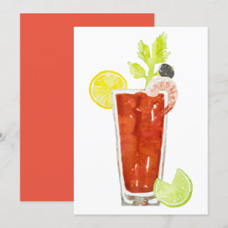 Bloody Mary-inbjudningar Inbjudningar