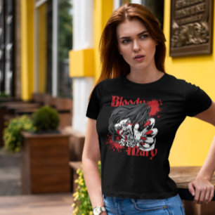 Bloody Mary Monster Halloween T Shirt