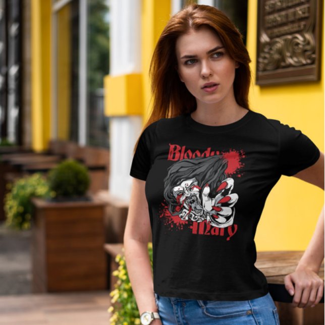 Bloody Mary Monster Halloween T Shirt (Skapare uppladdad)