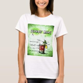 BLOODY MARY recept lustig party T Shirt