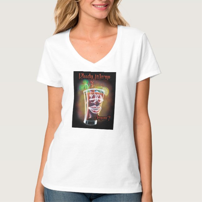 Bloody Marys nån? T Shirt (Framsida)