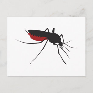 Bloody mosquito vykort