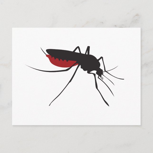 Bloody mosquito vykort (Framsida)
