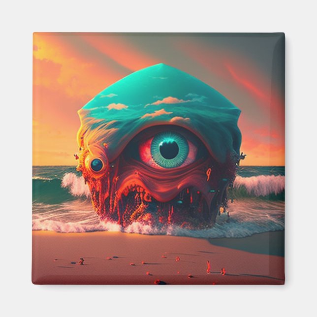 Bloody Öga Magnet (Framsidan)