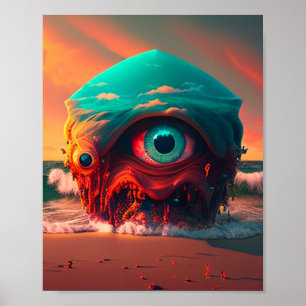 Bloody Öga Poster