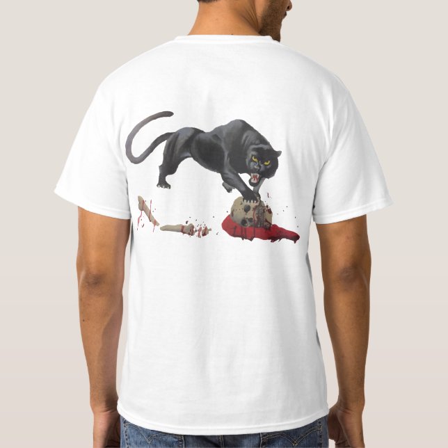 Bloody Panther Tee Shirt (Baksida)