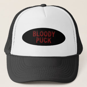 Bloody Puck Black truckerkeps