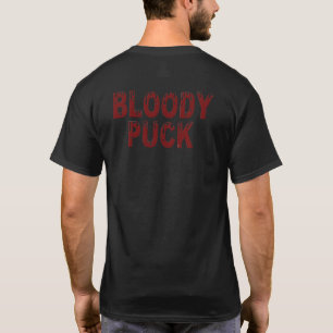 Bloody Puck manar svart t-shirt back