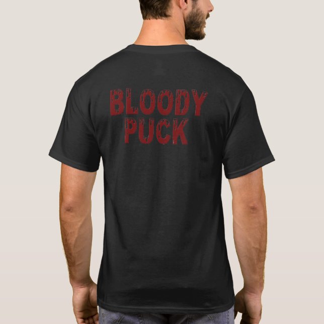 Bloody Puck manar svart t-shirt back (Baksida)