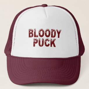 Bloody Puck trucker mössa Keps