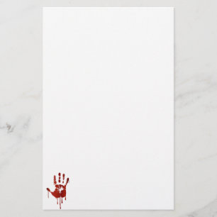 Bloody räcker brevpapper