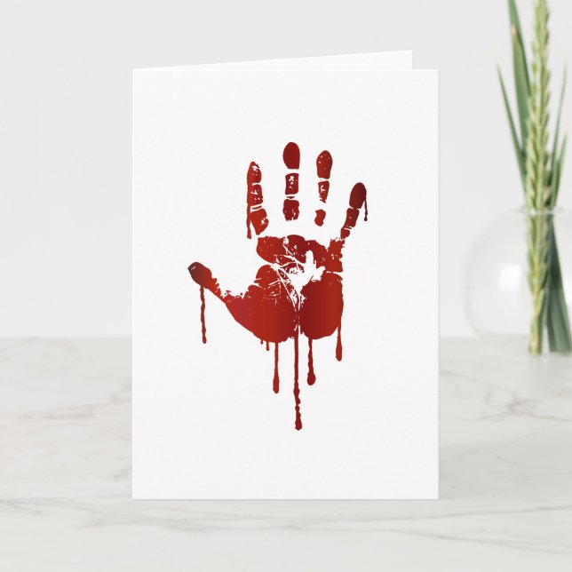 Bloody räcker kort (Framsida)
