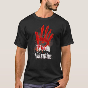 Bloody Valentine Gothic Emo Mysterious Occult Divi T Shirt