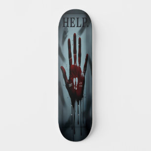 Bloody Warning Edition 1 Mini Skateboard Bräda 18,5 Cm
